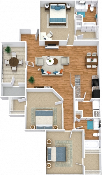 1010 S Houston Lake Rd 1-3 Beds Apartment for Rent - Photo Gallery 18